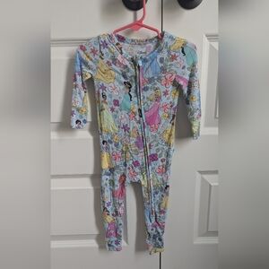 Posh Peanut Disney Princess Convertible One Piece 6-9 months